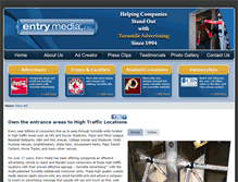 Tablet Screenshot of entrymedia.com